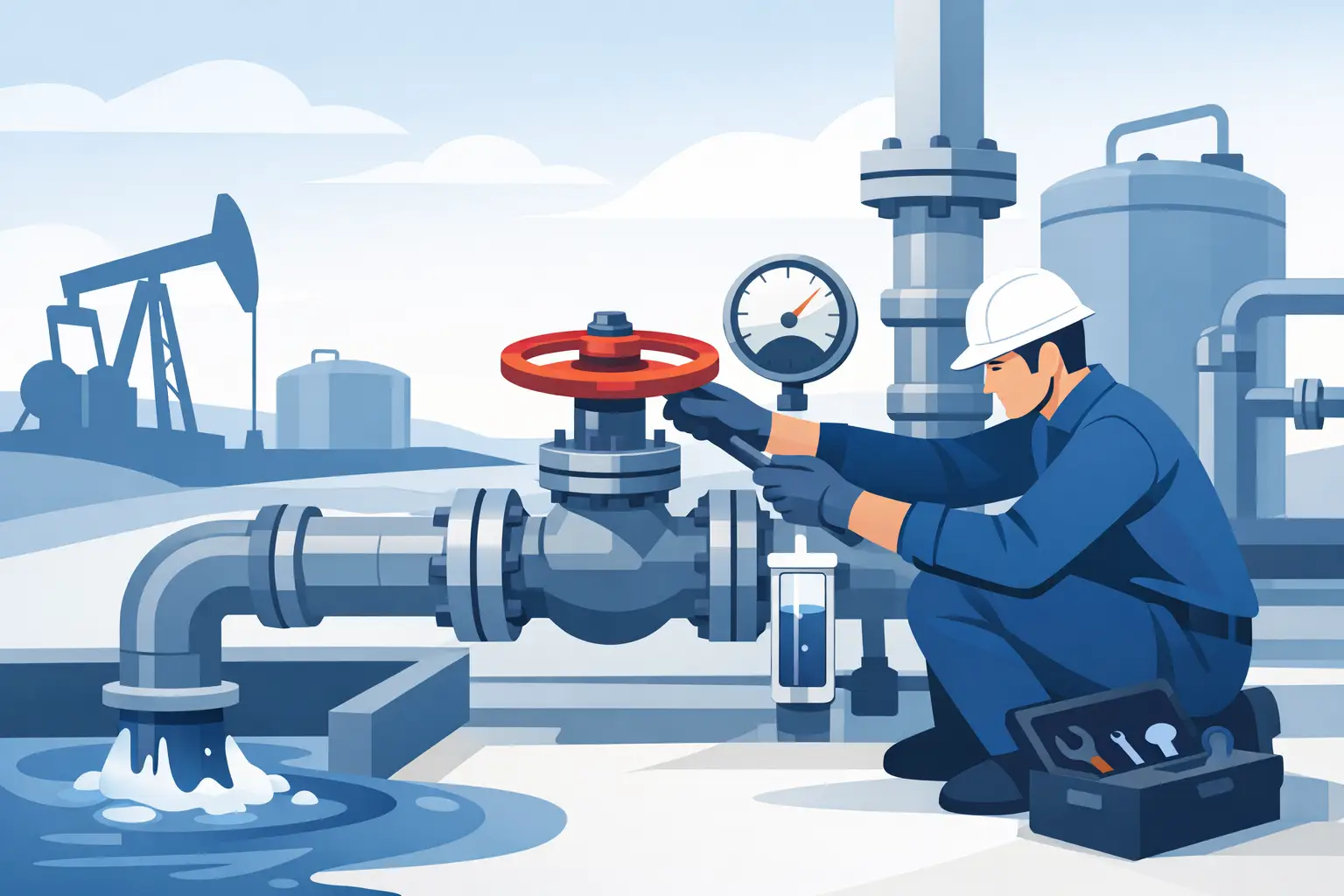 Saltwater Disposal Valve Maintenance Basics
