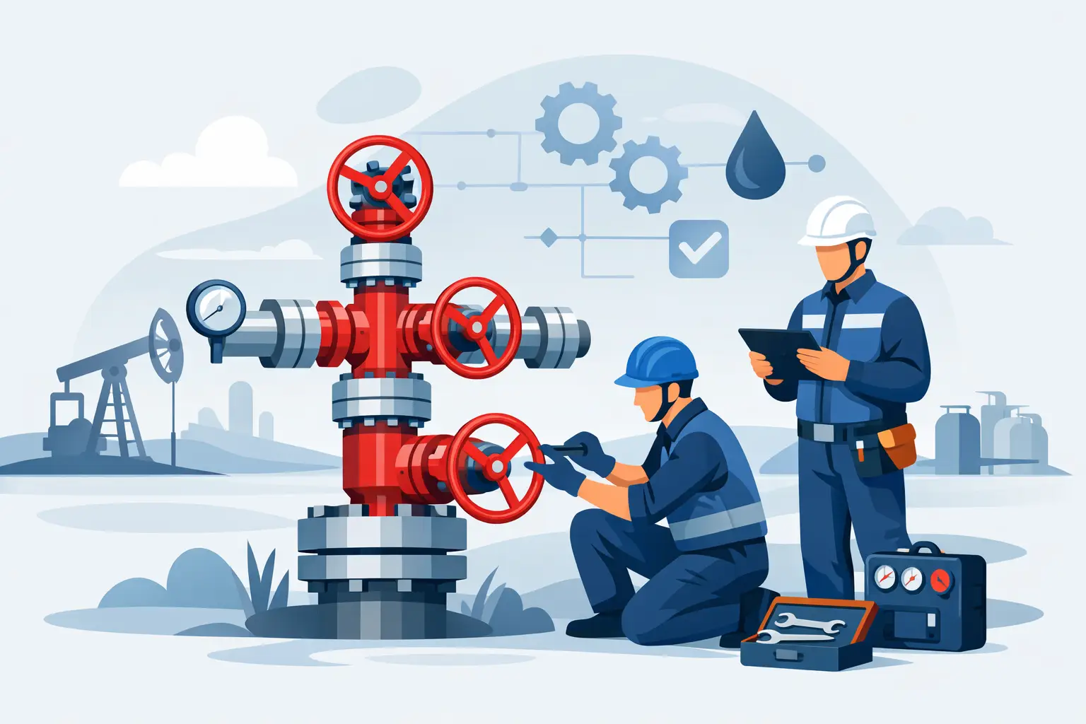Why Wellhead Valve Maintenance Services Matter