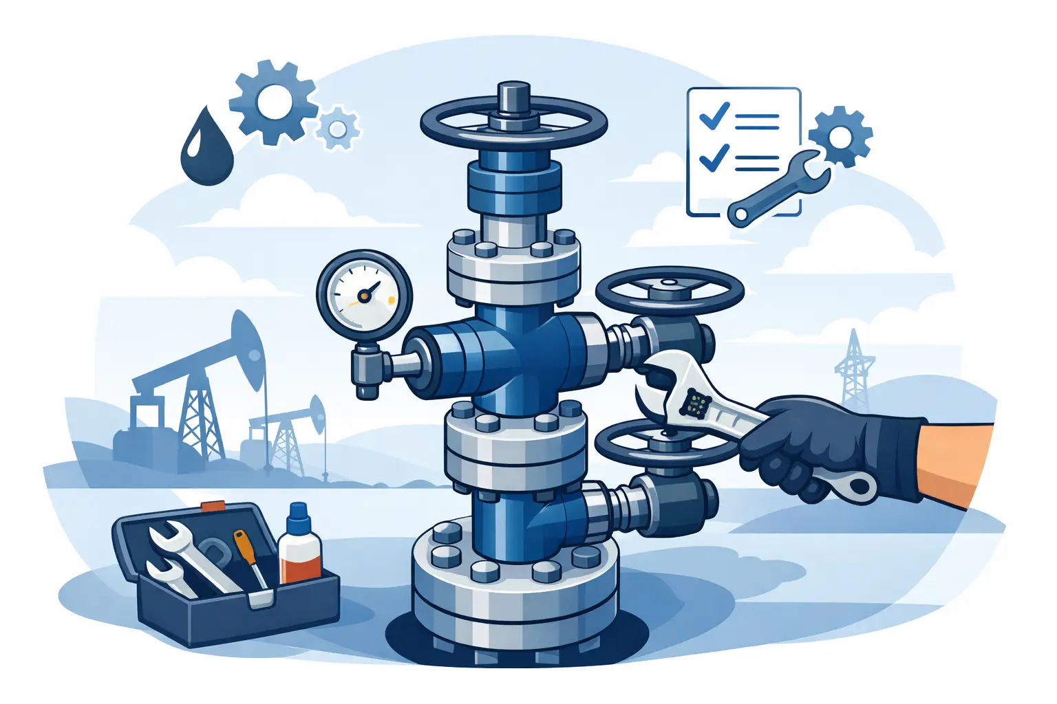 How to Maintain Wellhead Valves Right
