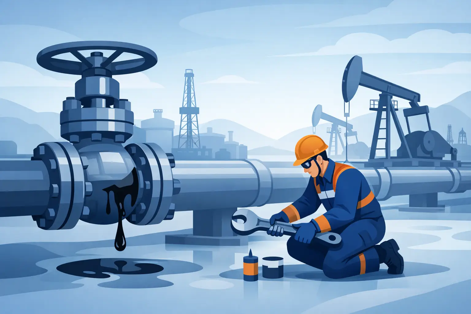 How to Seal Valve Leaks in Oilfield Service